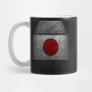 Japanese Flag Stone Texture Repost Mug